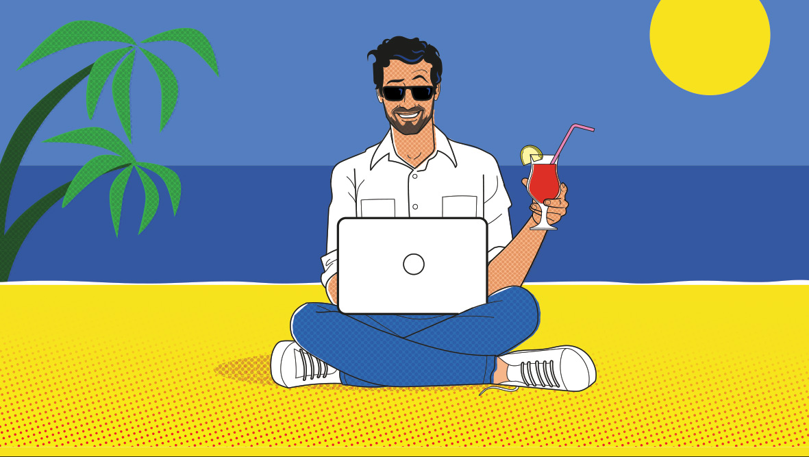 Focus Integration on the beach