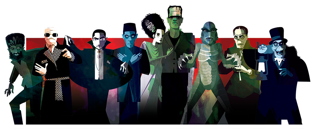Universal monsters lineup